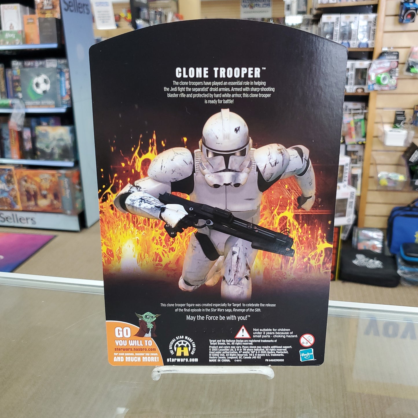 Clone Trooper (Target) - Star Wars Revenge of the Sith Action Figure
