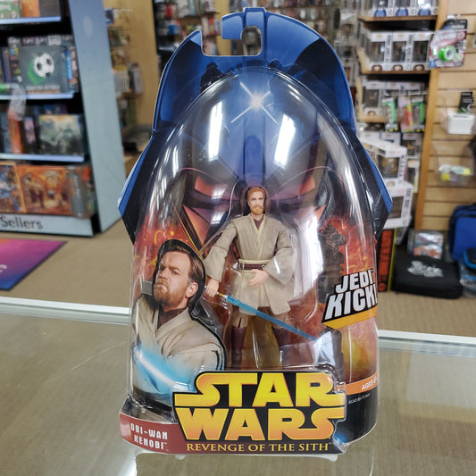 Obi-Wan Kenobi (Jedi Kick) - Star Wars Revenge of the Sith Action Figure