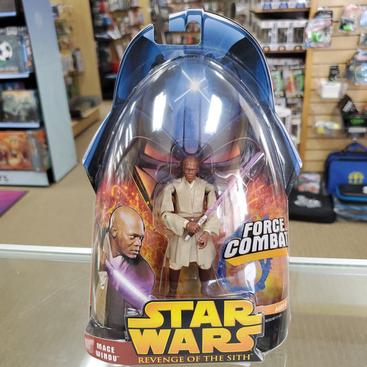 Mace Windu (Force Combat) - Star Wars Revenge of the Sith Action Figure