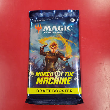 Magic the Gathering CCG: March of the Machine Draft Booster Pack