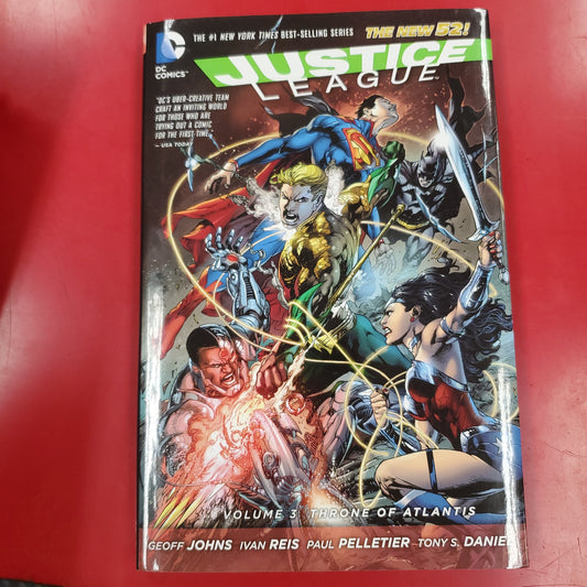 Justice League Hardcover Volume 03 Throne Of Atlantis (N52)