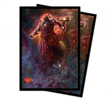 Theros Beyond Death Alt Art Purphoros, Bronze-Blooded Standard Deck Protector sleeves 100ct for Magic: The Gathering