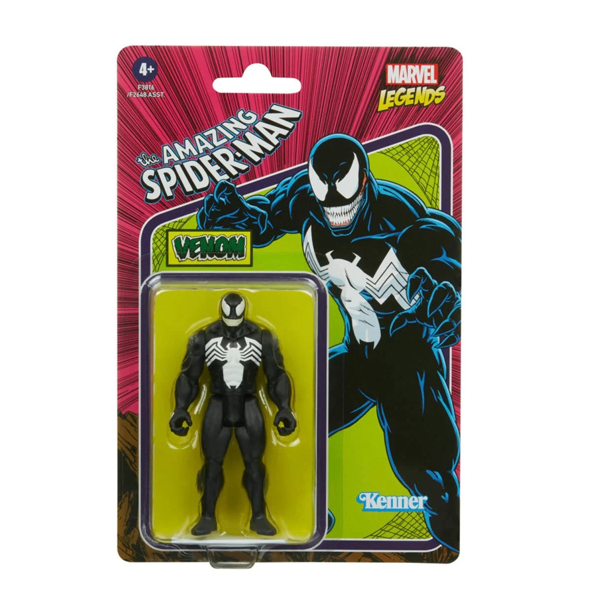 Marvel Legends Retro 375 Collection Venom 3 3/4-Inch Action Figure