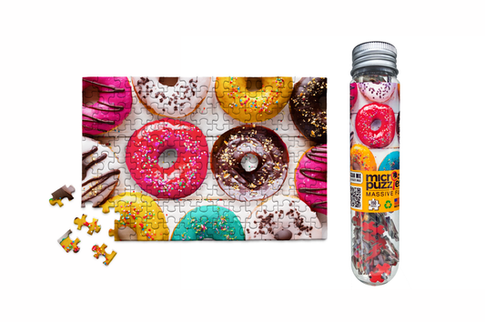 Donuts Mini Jigsaw Puzzle for Food Lovers