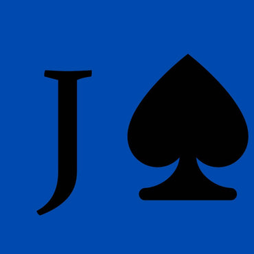 Ted's Sterling Magic Bicycle Factory Cut Svengali Deck - Blue Backed Jack of Spades