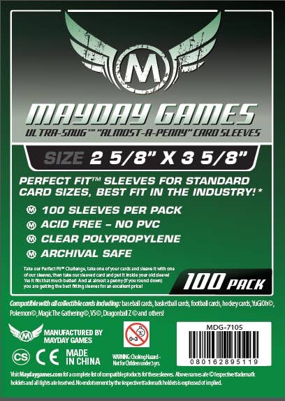 Ultra-Snug “Almost A Penny” Card Sleeves