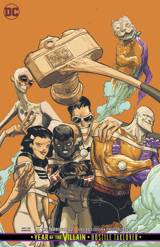 Terrifics #22 Variant Edition Yotv