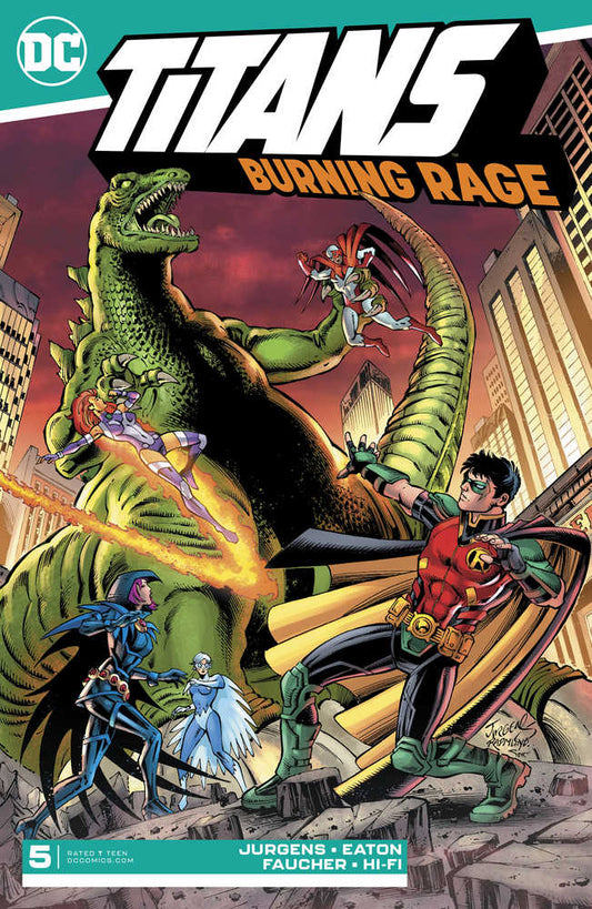 Titans Burning Rage #5 (Of 7)