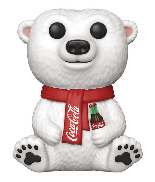 Pop Ad Icons Coca-Cola Polar Bear Vinyl Figure