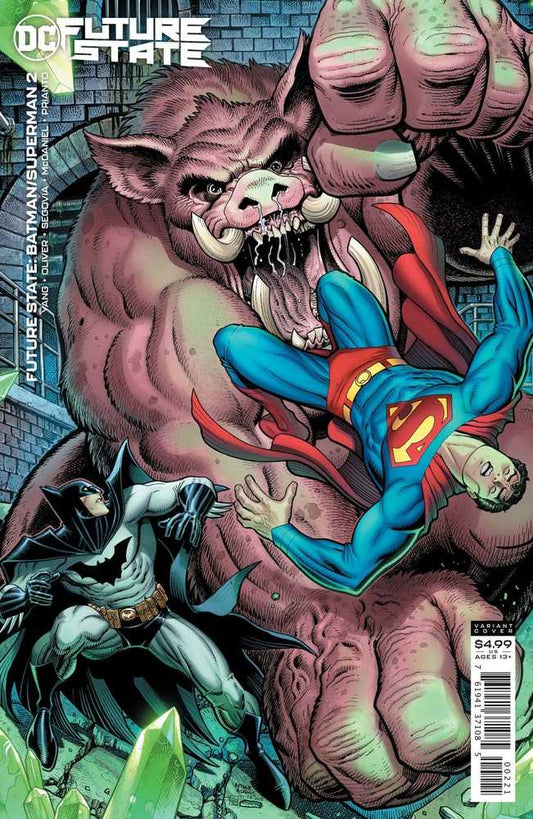 Future State Batman Superman #2 (Of 2) Cover B Arthur Adams Card Stock Variant
