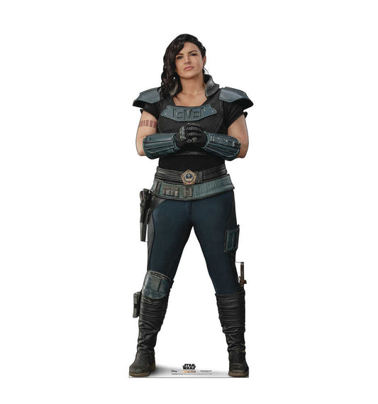 The Mandalorian Marshall Cara Dune Standee