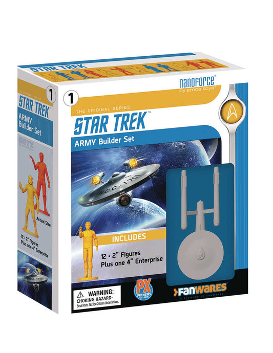 Nanoforce Star Trek Tos Previews Exclusive Army Builder Figure Boxed Set