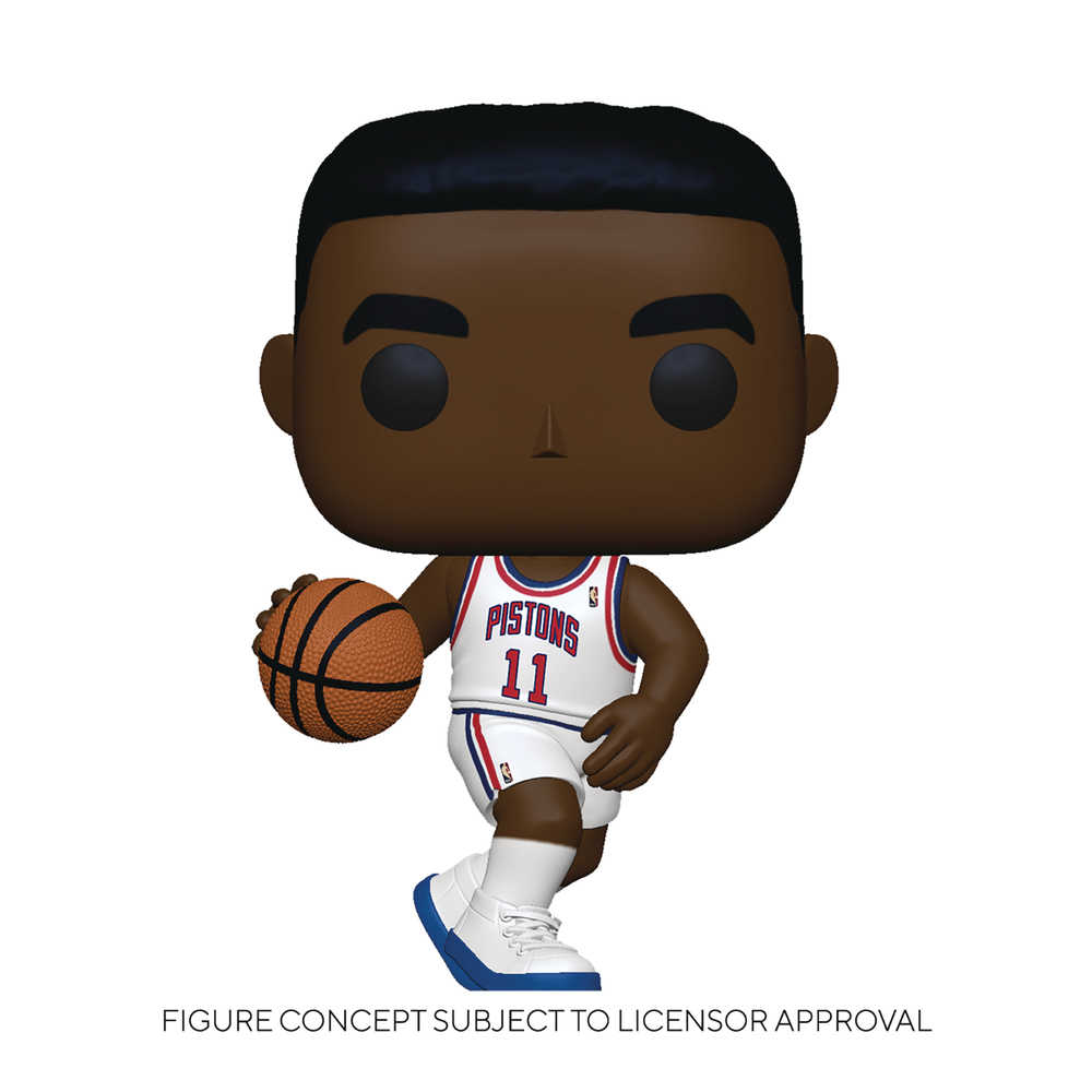 Pop Nba Legends Isiah Thomas Pistons Home Vinyl Figure