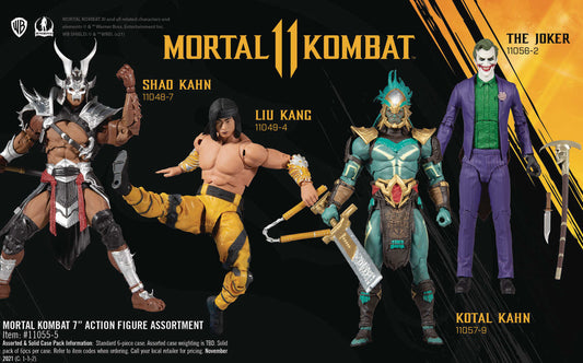 Mortal Kombat Wv7 7in Shao Kahn