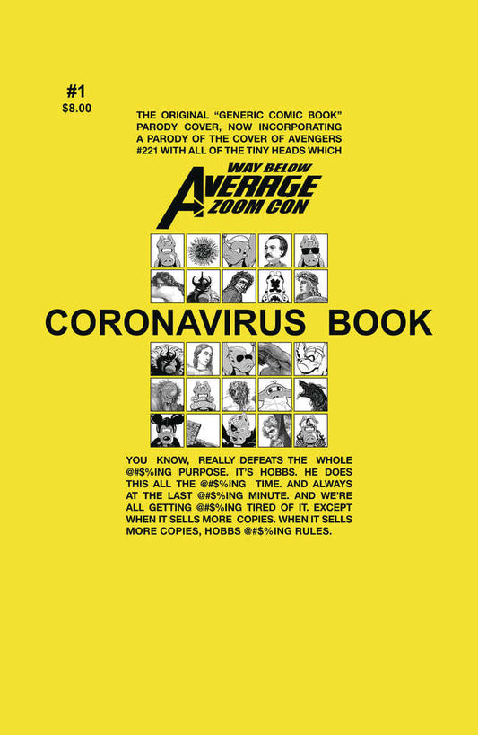 Coronavirus Book One Shot