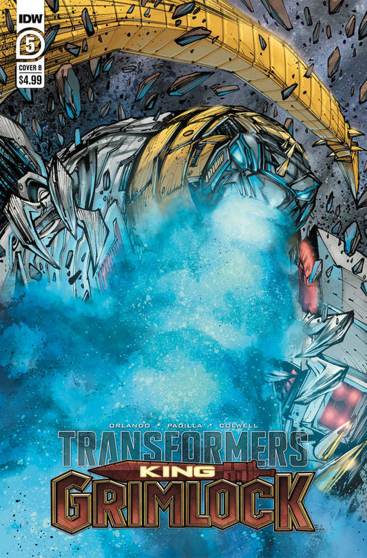 Transformers King Grimlock #5 (Of 5) Cover B Padilla