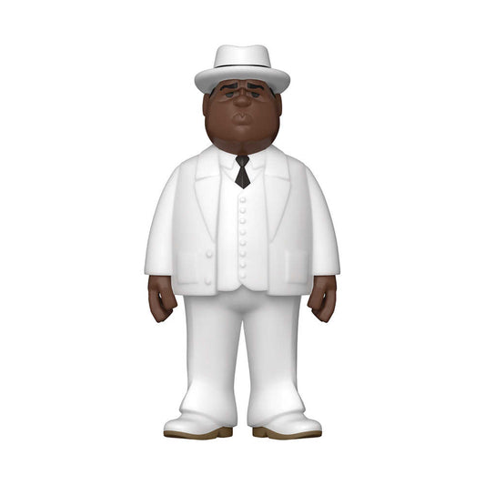 Funko  Vinyl Gold Biggie Smalls White Suit 5in Vinyl Figure
