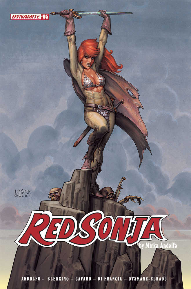 Red Sonja (2021) #5 Cover C Linsner