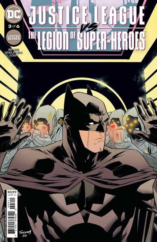 Justice League vs The Legion Of Super-Heroes #3 (Of 6) Cover A Scott Godlewski