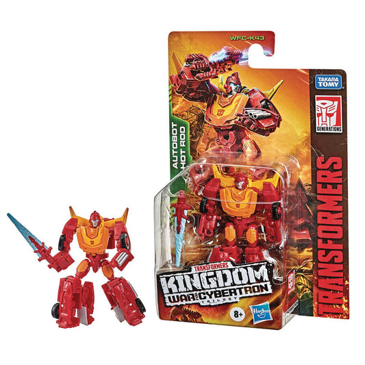 Transformers Gen Wfc K Core Hottrod Action Figure Case