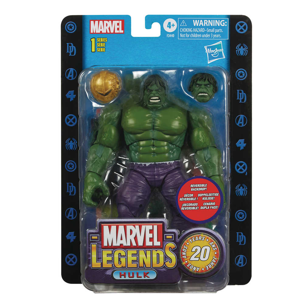 Marvel Legends 20th Ann Hulk 6in Scale Action Figure