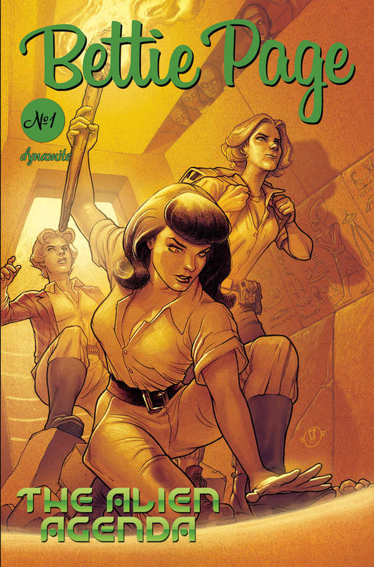 Bettie Page Alien Agenda #2 Cover C Roux