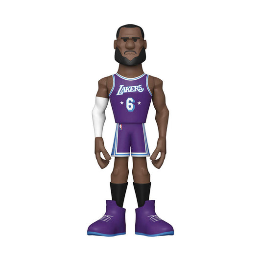 Funko  Vinyl Gold Nba Lakers Lebron James City W/Chase 5in Vinyl Figure