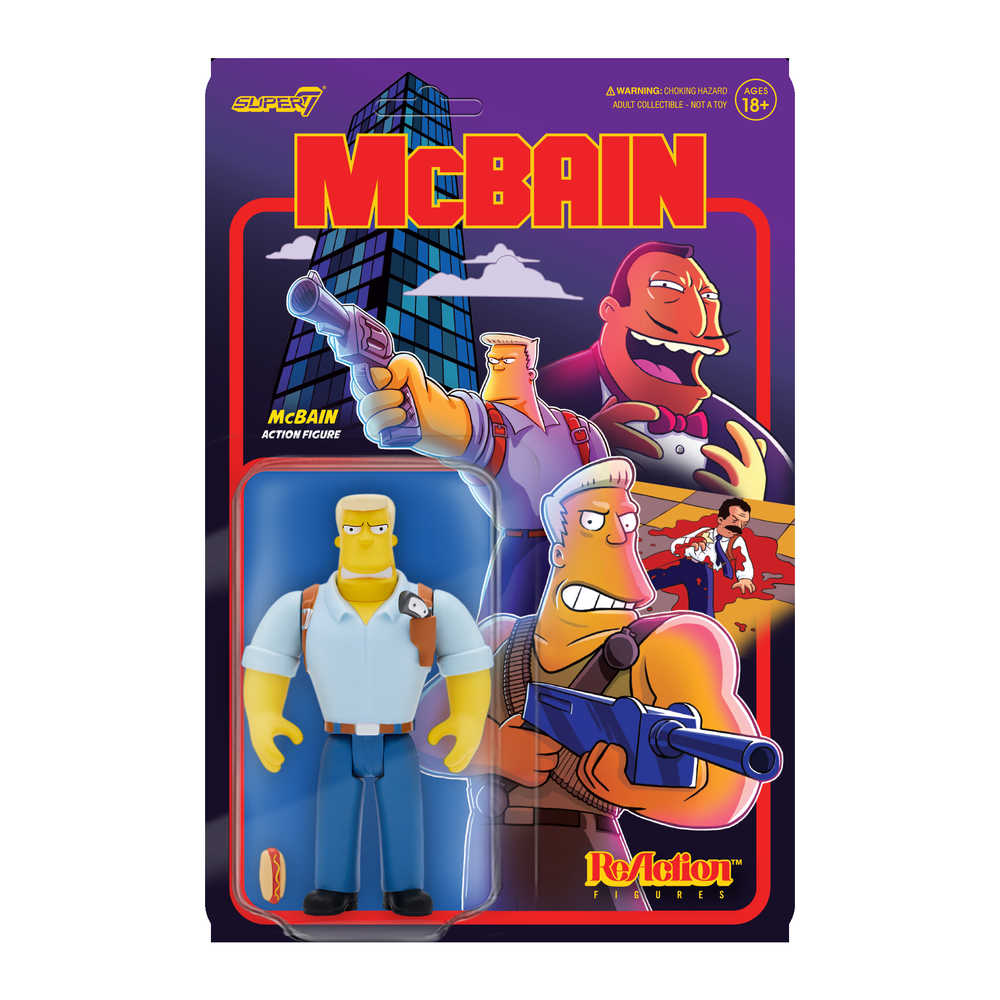 Simpsons W1 Mcbain Mcbain Reaction Figure