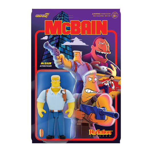 Simpsons W1 Mcbain Mcbain Reaction Figure