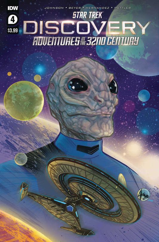 Star Trek Discovery Adventure In 32nd Century #4 (Of 4) Cover A Hern