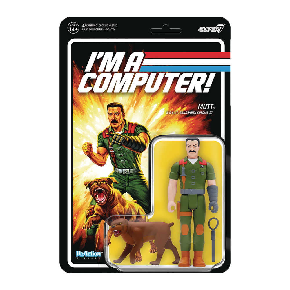 G.I. Joe W3 Mutt Psa Reaction Figure