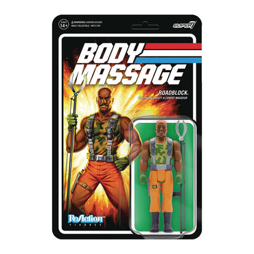 G.I. Joe W3 Roadblock Psa Reaction Figure