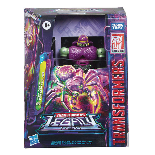 Transformers Gen Legacy Deluxe Tarantulas Action Figure Case