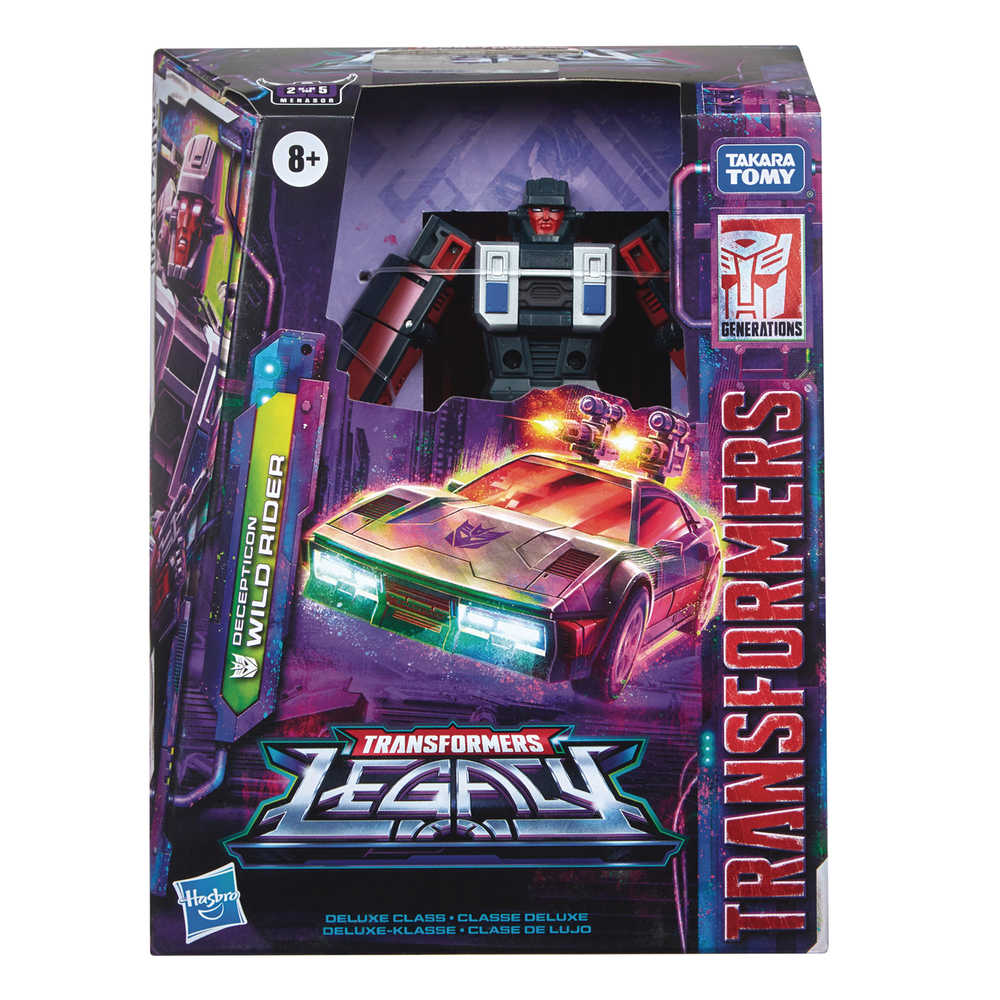 Transformers Gen Legacy Deluxe Wild Rider Action Figure Case
