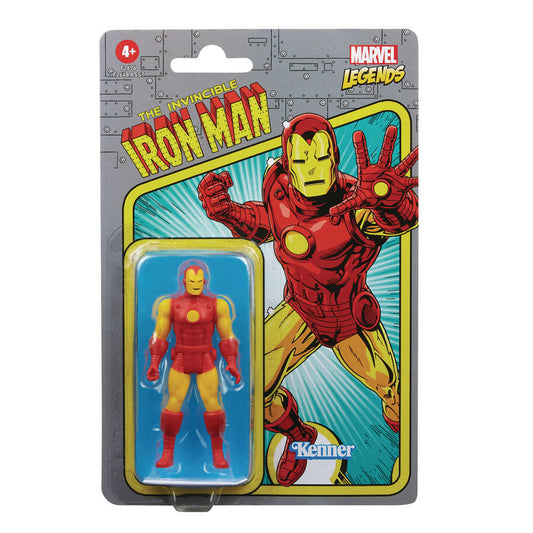 Marvel Retro Legends 3-3/4in Iron Man Rerun Action Figure Case