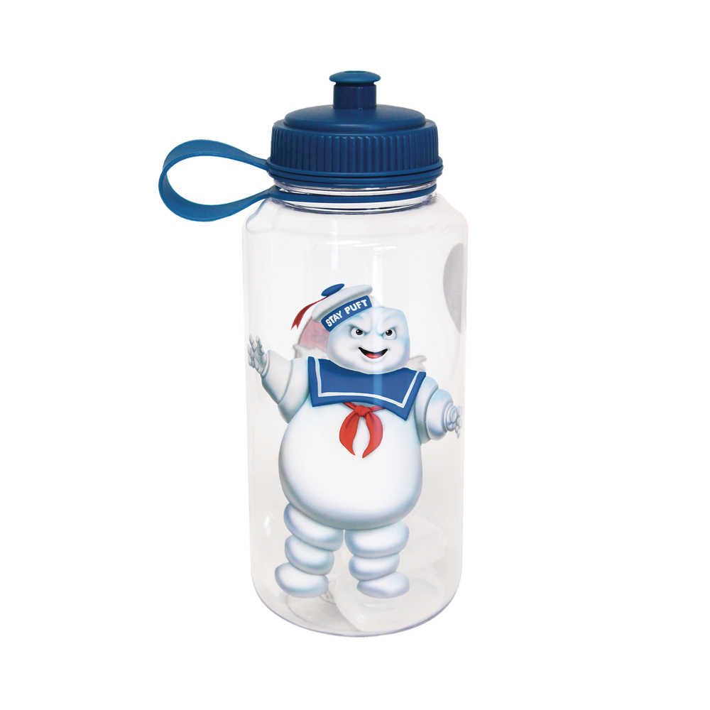 Ghostbusters Stay Puft 32oz Water Bottle with Molded Ice Cubes