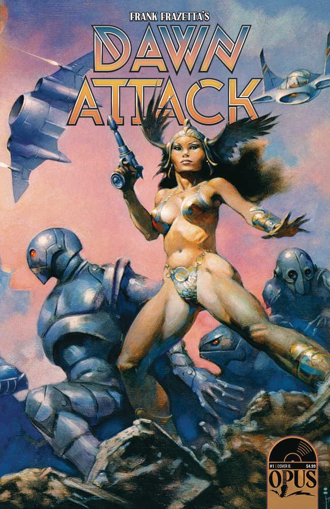 Frank Frazettas Dawn Attack #1 (Of 5) Cover B Frazetta