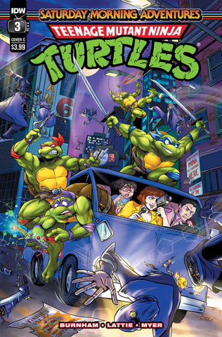Teenage Mutant Ninja Turtles Saturday Morning Adventures #3 Cover C Myer