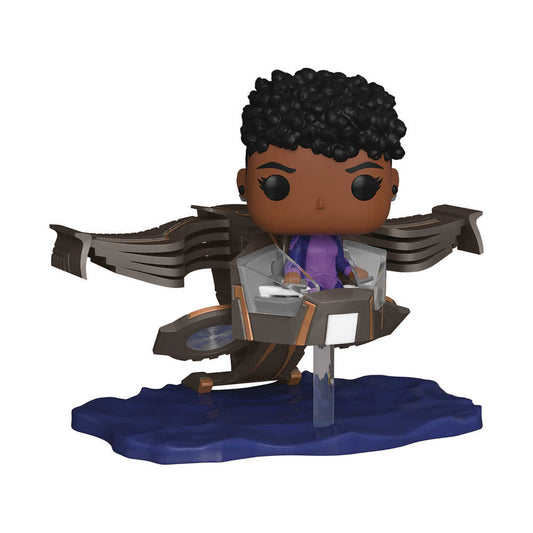 FUNKO Pop Ride Supdlx Marvel Black Panther Wf Shuri Sunbird V Figure