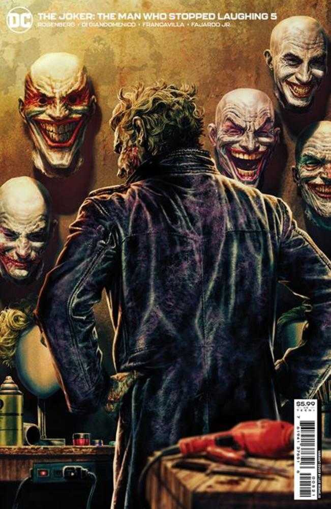 Joker The Man Who Stopped Laughing #5 Cover B Lee Bermejo Variant
