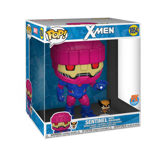 FUNKO Pop Jumbo X-Men Sentinel & Wolverine W/Chase Previews Exclusive Vinyl Figure