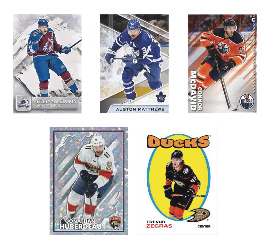 Topps 2022-23 Nhl Sticker Collection Box