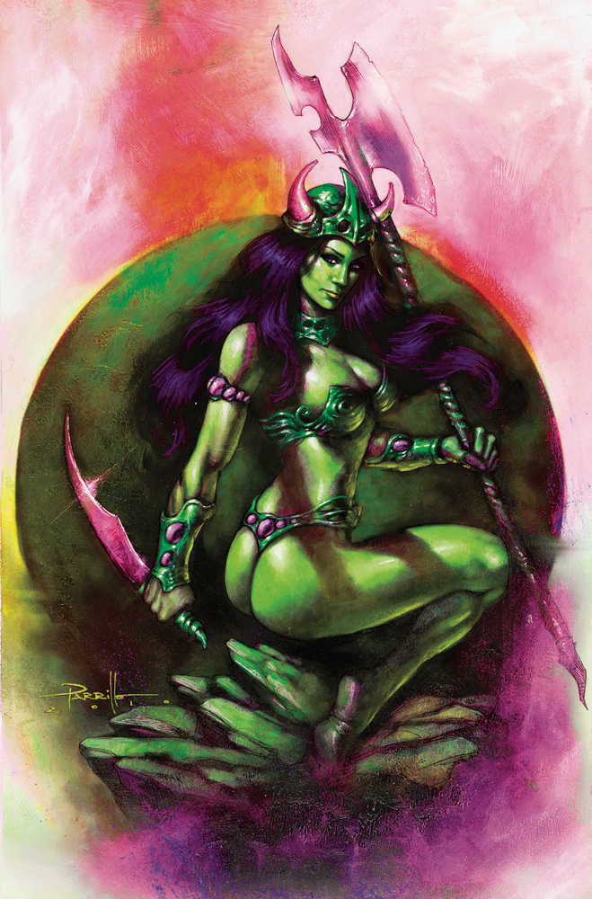 Dejah Thoris (2023) #1 Cover Zd 10 Copy Foc Parrillo Ultraviol