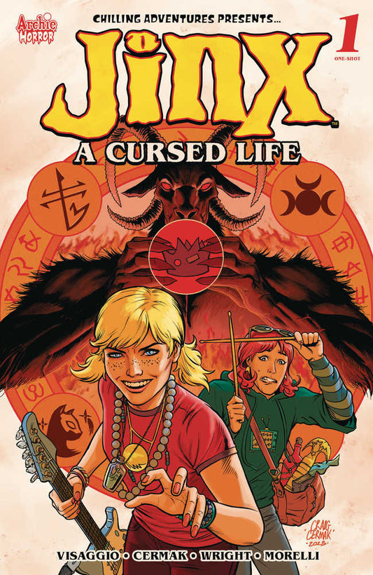 Chilling Adventure Jinxs Cursed Life One Shot Cover A Cermak