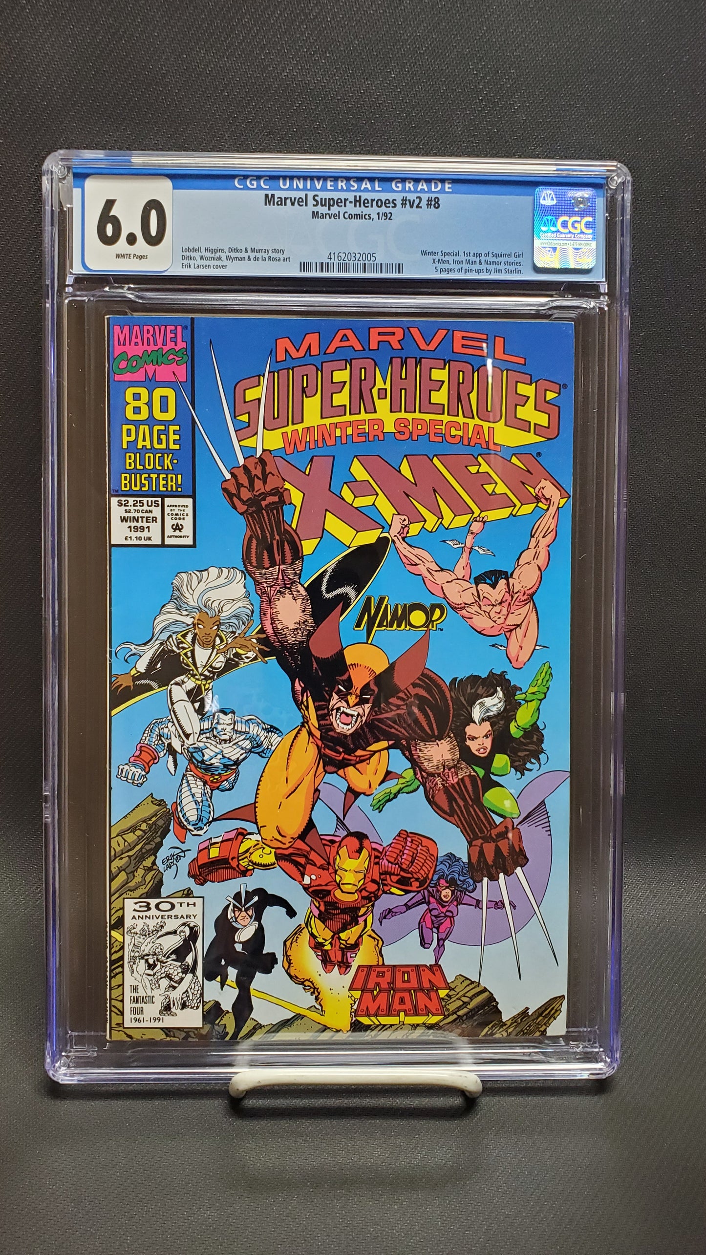 Marvel Super-Heroes Winter Special V2 #8 1st appearance of Squirrel Girl- CGC 6.0