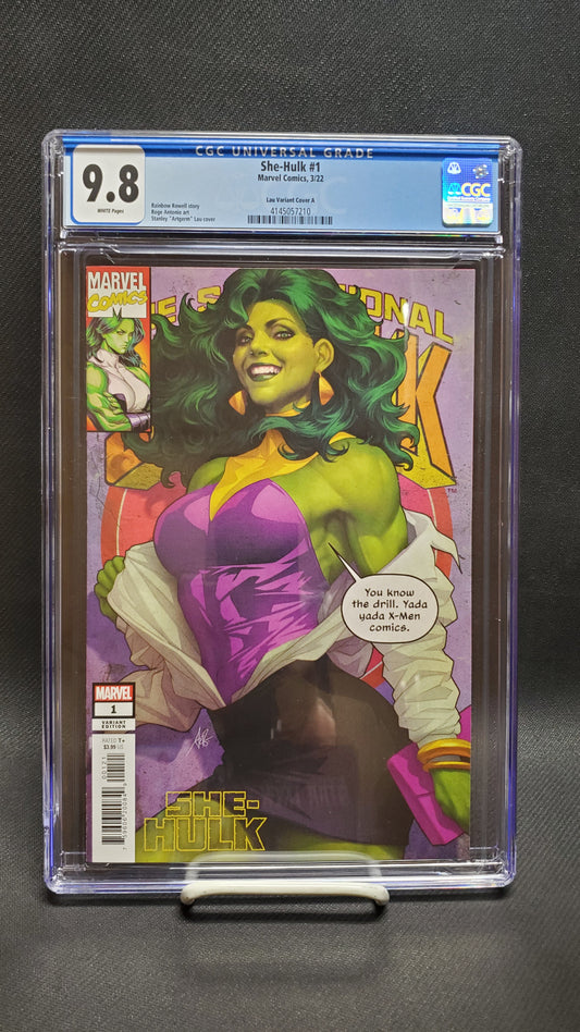 She-Hulk #1 Lau Variant Cover A - CGC 9.8
