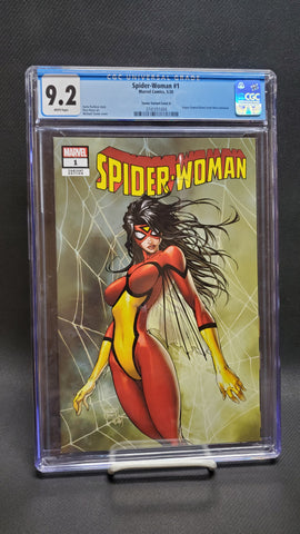 Spider-woman #1 Turner Variant Cover A - CGC 9.2