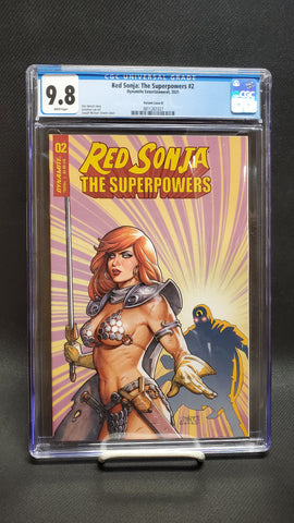 Red Sonja: The Superpowers #2 Variant Cover B - CGC 9.8