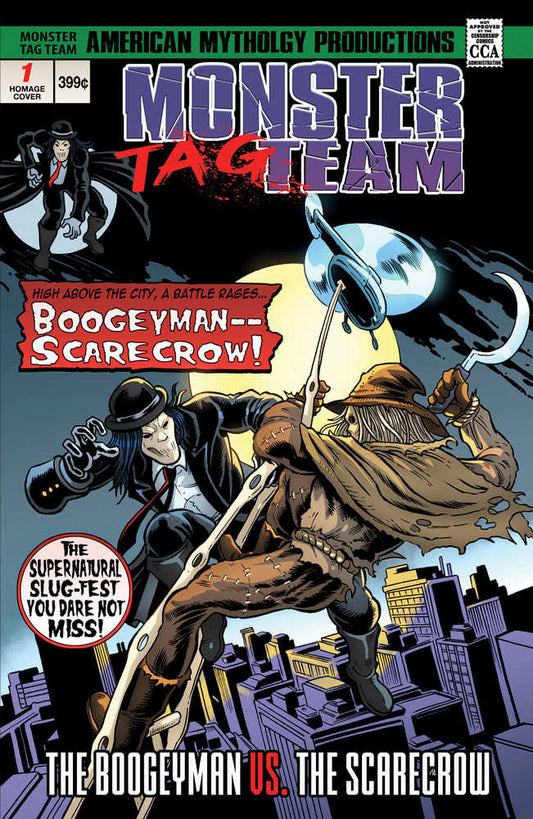 Monster Tag Team Boogeyman vs Scarecrow Cover C Homage