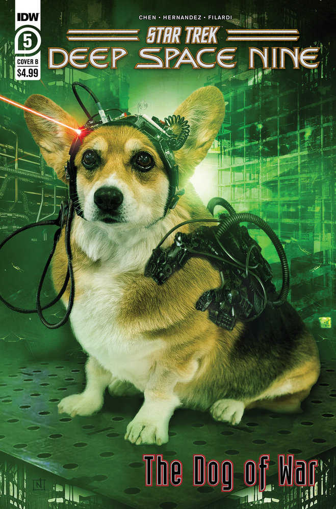 Star Trek: Deep Space Nine--The Dog Of War #5 Variant B (Photo Variant)